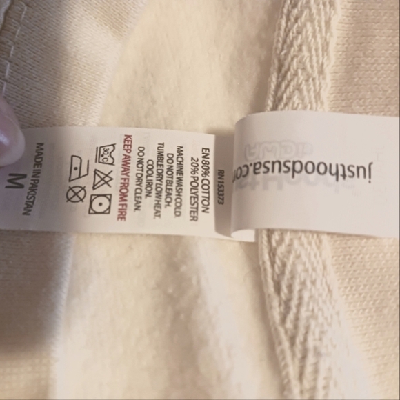 Softest Christian Sweatshirt Set Free Words Light Tan Galatians Sz Medium - Picture 8 of 11